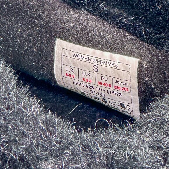 The North Face Thermoball Tracktion Faux Fur Mule Slippers Women's 8-9.5 - Picture 6 of 7